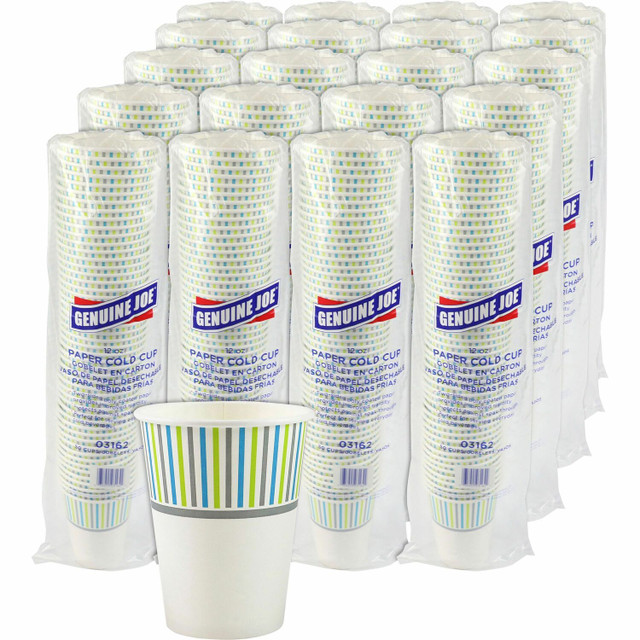 Genuine Joe 03162CT Genuine Joe 12 oz Cold Cups