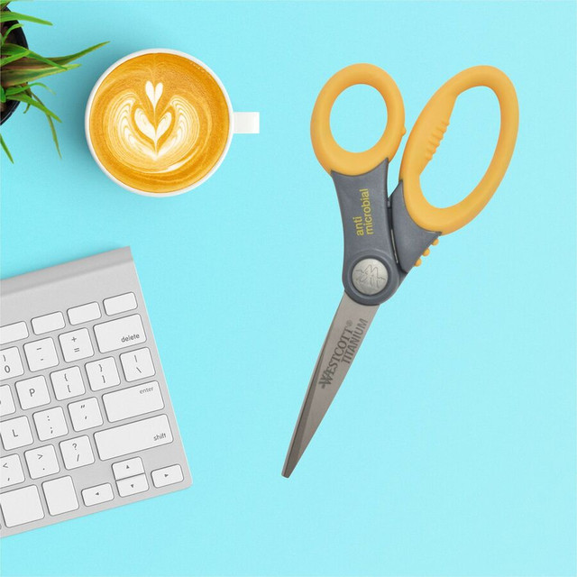 Acme United Corporation Westcott 17805 Westcott 8" Titanium Bonded Antimicrobial Scissors