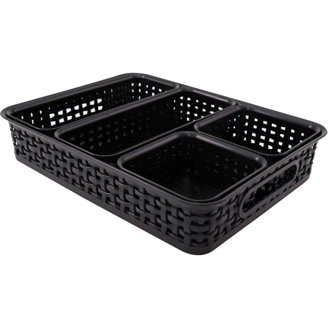 Advantus Corp Advantus 37530 Advantus 5-pack Plastic Weave Bins