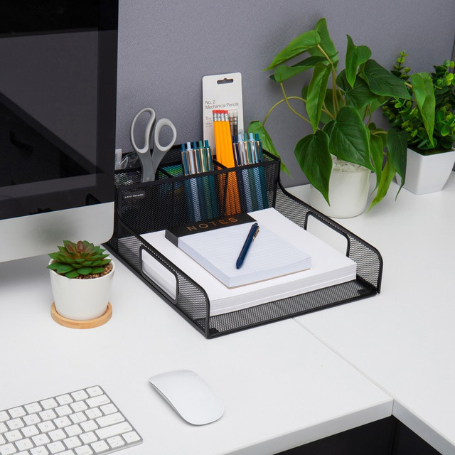 Mind Reader Products Mind Reader PSNAMESH Mind Reader Serving Tray Countertop Organizer