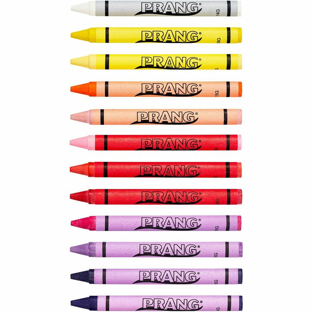 Dixon Ticonderoga Company Prang 00400 Prang 24 Count Wax Crayons