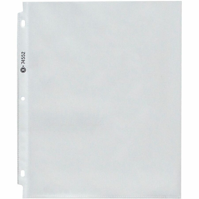 Business Source 74552 Business Source Heavyweight Sheet Protectors