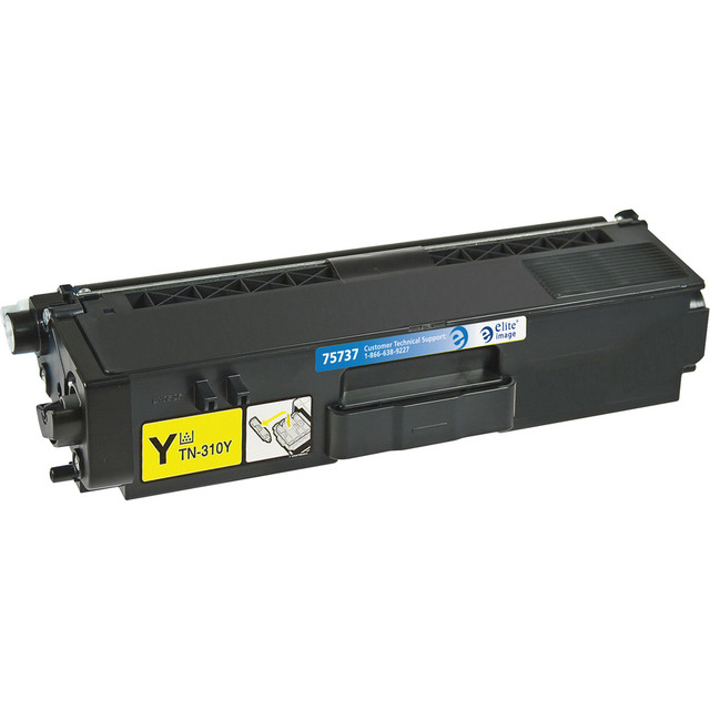 Elite Image 75737 Elite Image Remanufactured High Yield Laser Toner Cartridge - Alternative for Brother TN315 - Yellow - 1 Each
