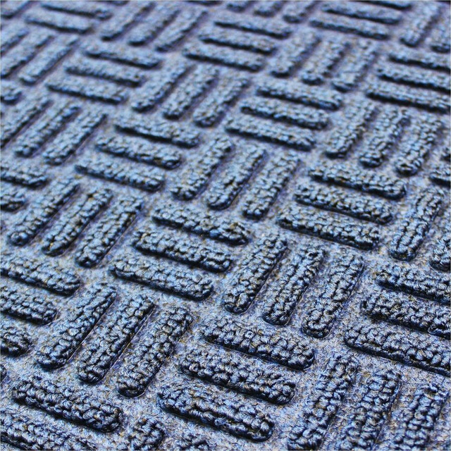 Floortex FR46090FPRBL Floortex Doortex&reg; Ribmat Blue Heavy-Duty Door Mat in - 24" x 36"