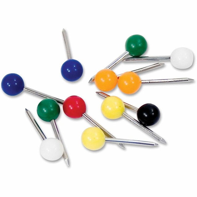 Advantus Corp Gem Office Products MTA250 Gem Office Products Round Head Map Tacks