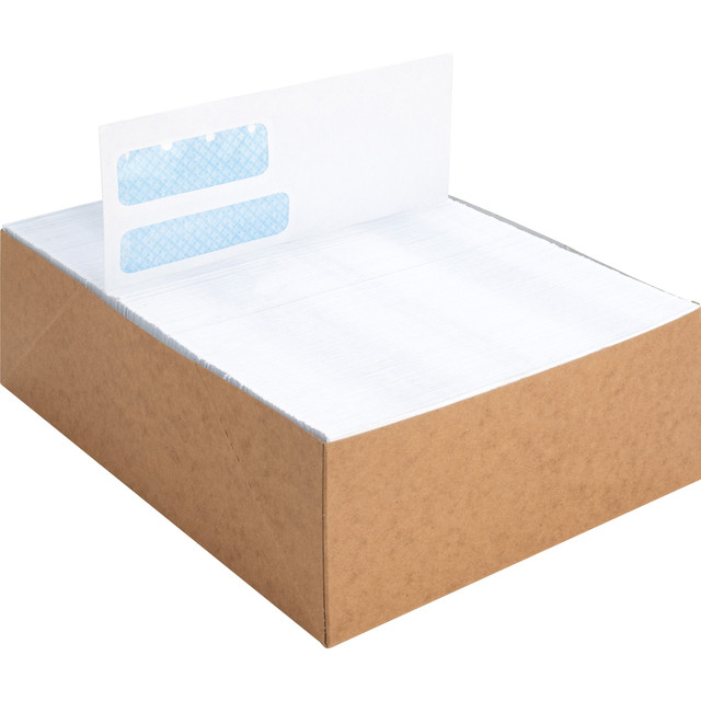 Business Source 36680 Business Source No. 9 Double Window Invoice Envelopes