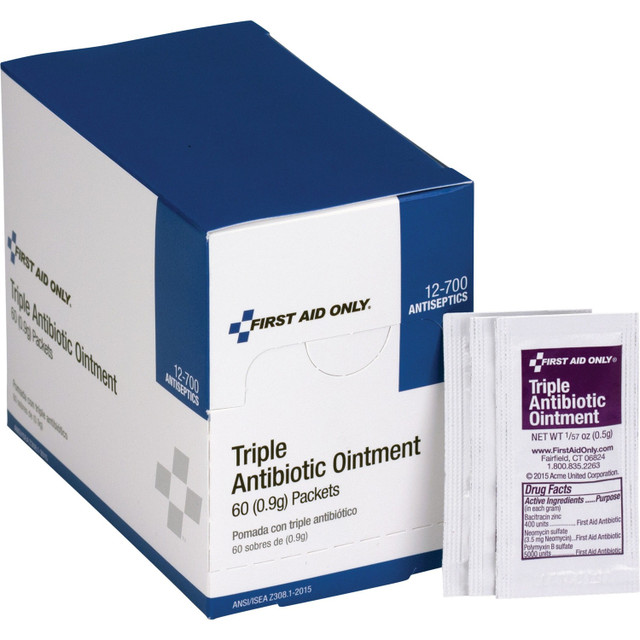 First Aid Only, Inc First Aid Only 12700 First Aid Only Triple Antibiotic Ointment Packets