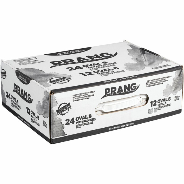 Dixon Ticonderoga Company Prang 08020 Prang 8-Color Oval Watercolor Master Pack