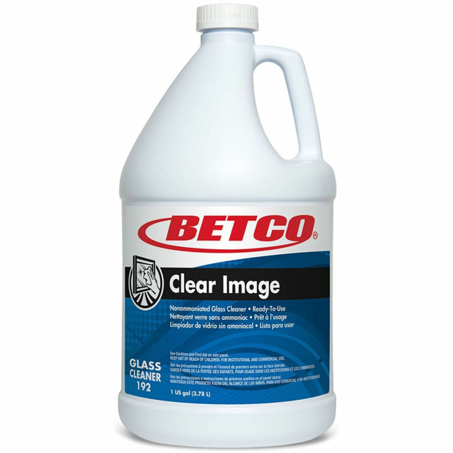 Betco Corporation Betco 1920400 Betco Clear Image RTU Glass Cleaner, 1 Gallon, Pack Of 4 Betco Corporation Betco 1920400 Betco Clear Image RTU Glass Cleaner, 1 Gallon, Pack Of 4