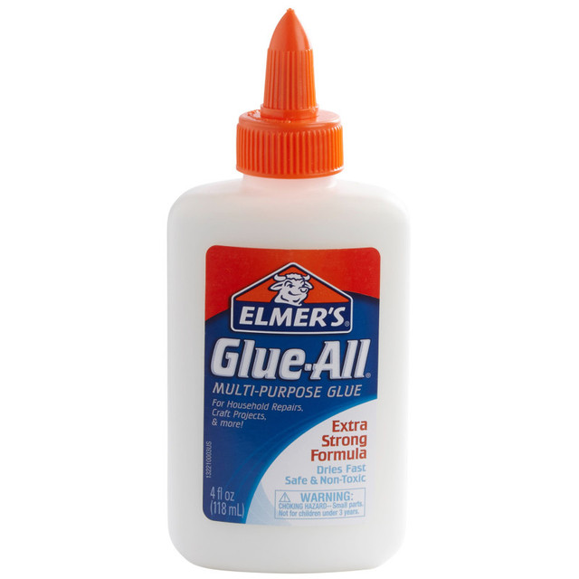NEWELL BRANDS DISTRIBUTION LLC Elmer's® Glue-All Multi-Purpose Liquid Glue, Extra Strong, 4oz. NEWELL BRANDS DISTRIBUTION LLC Elmer's® Glue-All Multi-Purpose Liquid Glue, Extra Strong, 4oz.
