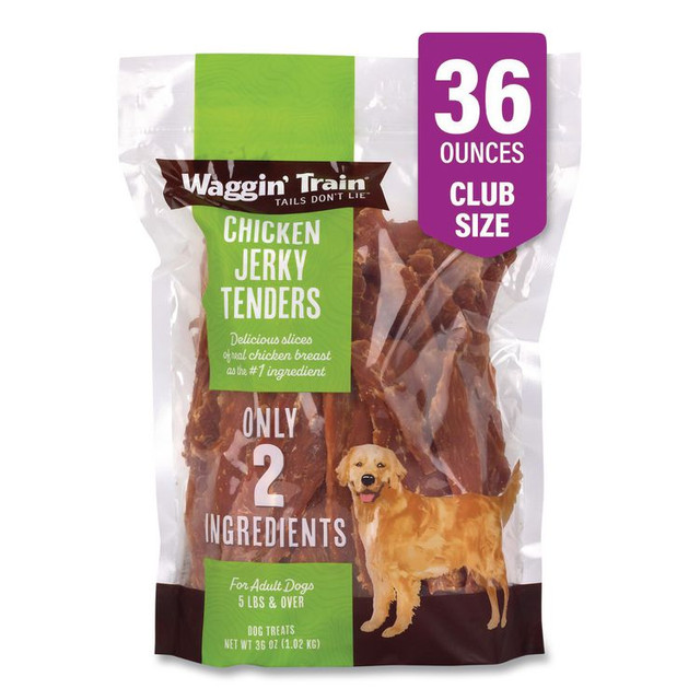 NESTLE Waggin Train® 22002664 Chicken Jerky Tenders, Chicken, 36 oz Bag