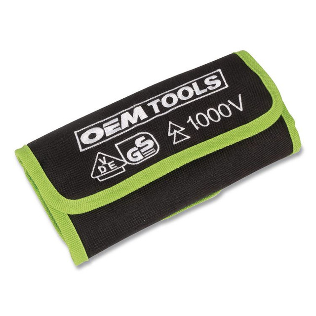 GREAT NECK SAW MFG. OEMTOOLS® 22593 Insulated 10-Piece Interchangeable Bit Screwdriver Set, Metric Phillips and Slotted Blade Bits, Orange/Yellow Handle