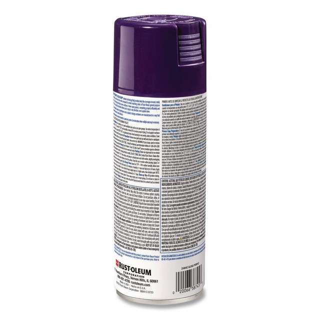 RUST-OLEUM CORPORATION 334042 Painter's Touch 2X Ultra Cover Spray Paint, Gloss Purple, 12 oz Aerosol Can, 6/Carton