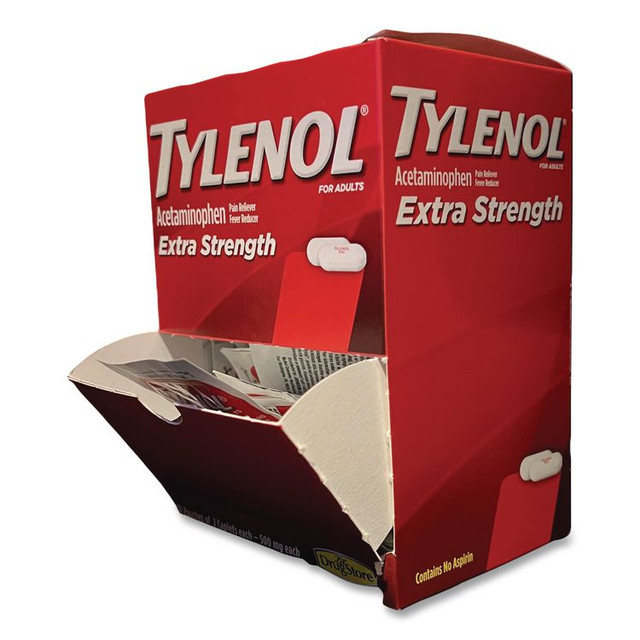 MCNEIL - DIV OF JOHNSON&JOHNSON Tylenol® 64478 Extra Strength Caplets, Two-Pack, 30/Box