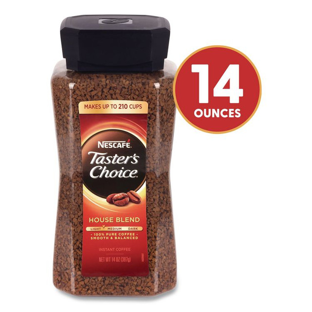 NESTLE Nescafé® 22002632 Taster's Choice House Blend Instant Coffee, 14 oz Bottle