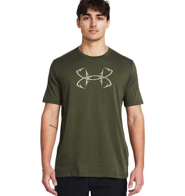 Under Armour 1331197391MD UA Fish Hook Logo T-Shirt