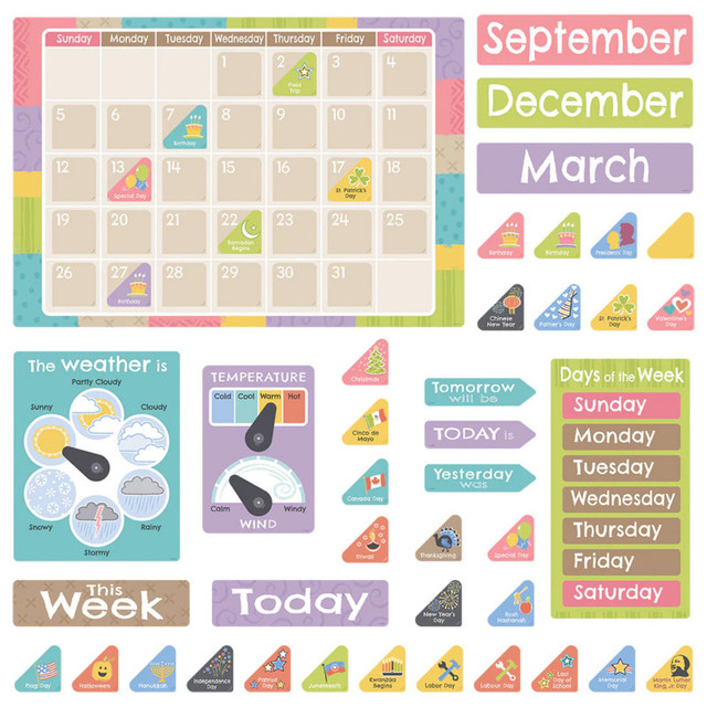TREND ENTERPRISES INC. TREND Good to Grow Calendar Bulletin Board Set