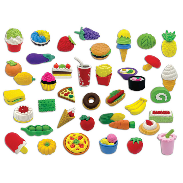 TEACHER CREATED RESOURCES Teacher Created Resources® Desk Pets - Assorted Food, 40-Pack