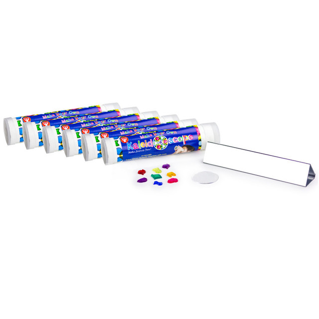 HYGLOSS PRODUCTS INC. Hygloss® Make-Your-Own-Kaleidoscope Kit, 6 Kits