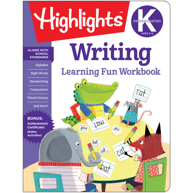 HIGHLIGHTS FOR CHILDREN Highlights™ Learning Fun Workbooks, Kindergarten Writing