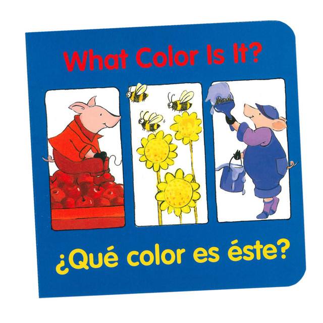 HARPER COLLINS PUBLISHERS HarperCollins What Color Is It?, ¿qué Color Es Éste? Bilingual Board Book