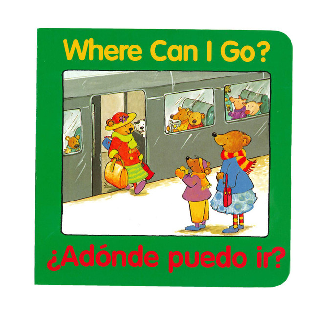 HARPER COLLINS PUBLISHERS HarperCollins Where Can I Go?, ¿adónde Puedo Ir? Bilingual Board Book