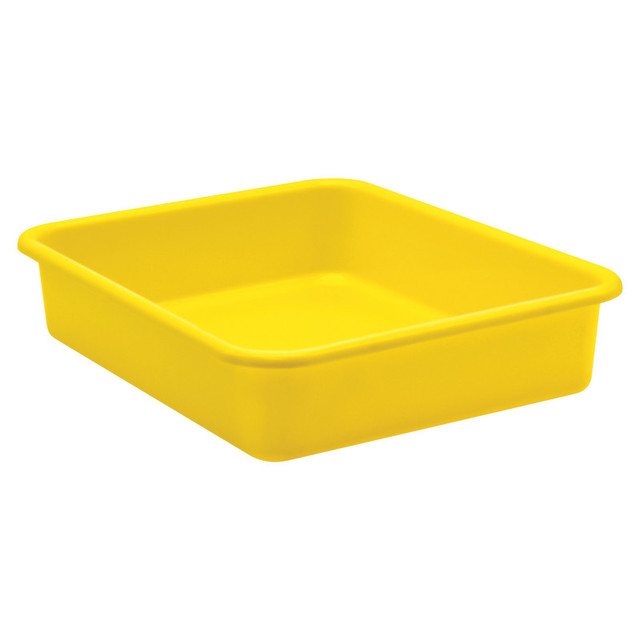 TEACHER CREATED RESOURCES Teacher Created Resources® Yellow Large Plastic Letter Tray