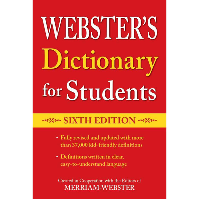 FEDERAL STREET PRESS Federal Street Press Webster's Dictionary for Students, Sixth Edition