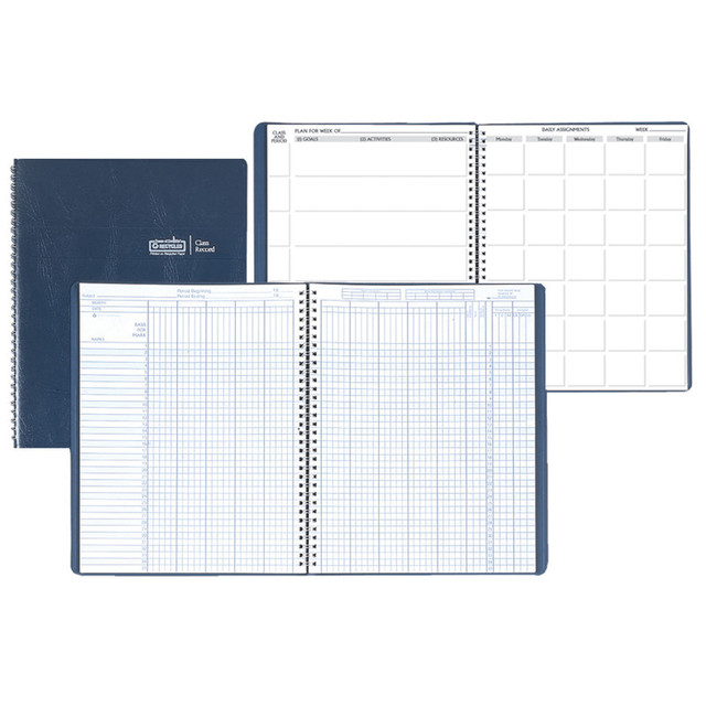 HOUSE OF DOOLITTLE House of Doolittle® Combination Lesson Planner & Class Record Book, Pack of 2
