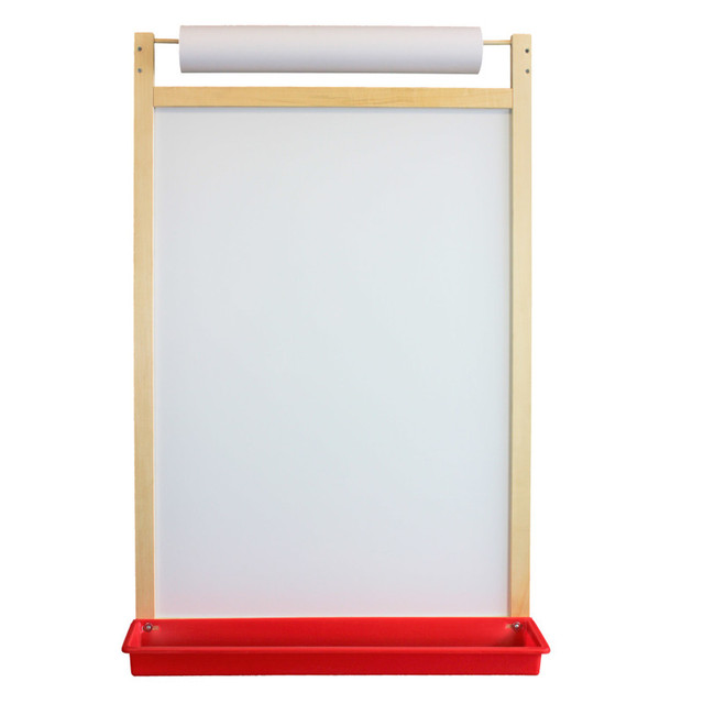 FLIPSIDE Flipside Products Magnetic Dry Erase Wall Easel with Paper Roll