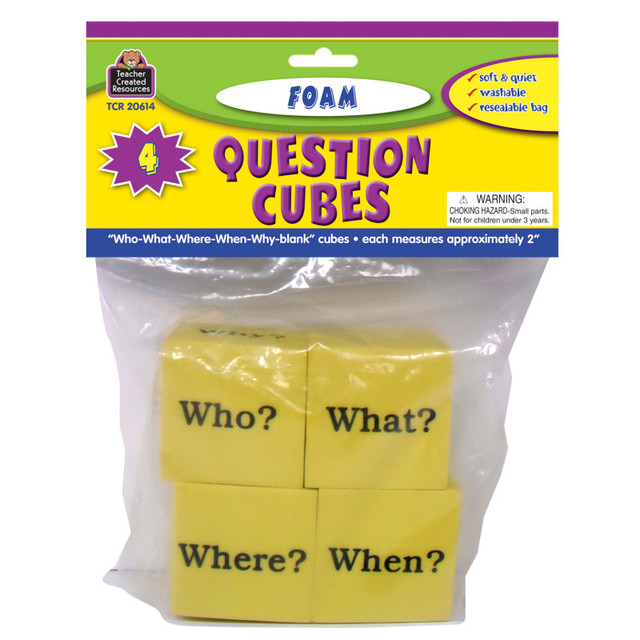 TEACHER CREATED RESOURCES Teacher Created Resources® Foam Question Cubes