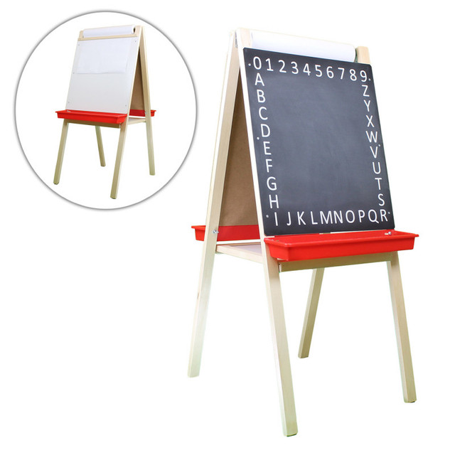 FLIPSIDE Crestline Products Child's Paper Roll Easel, 44"H x 19"W