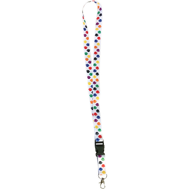 TEACHER CREATED RESOURCES Teacher Created Resources® Colorful Paw Print Lanyard