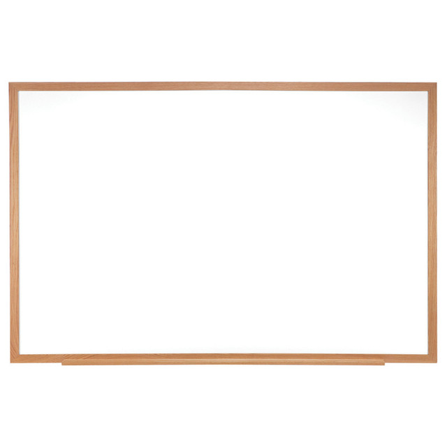 GHENT Ghent® Non-Magnetic Whiteboard with Wood Frame, 2'H x 3'W