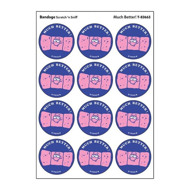 TREND ENTERPRISES INC. TREND Much Better!/ Bandage Scent Stickers, 24 ct.