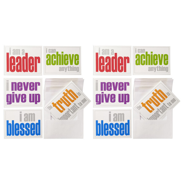 INSPIRED MINDS Inspired Minds Note Cards with Envelope, Encouragement Booster Set, 10 Per Set, 2 Sets