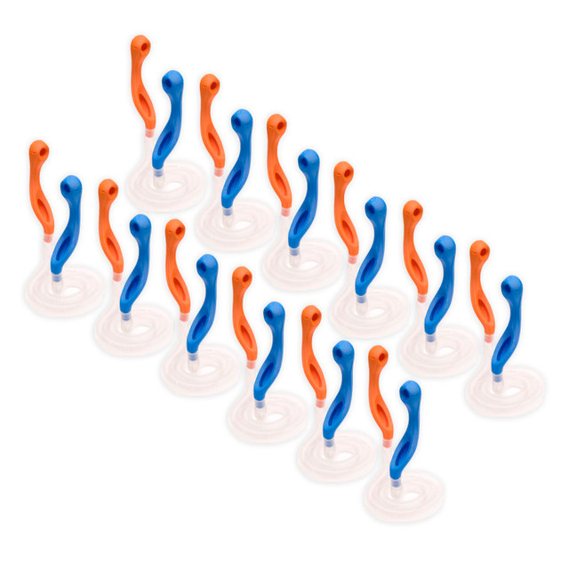 HAREBRAIN INC WhisperPhone® Acoustical Voice-Feedback Headset Duet, ClassPak of 12