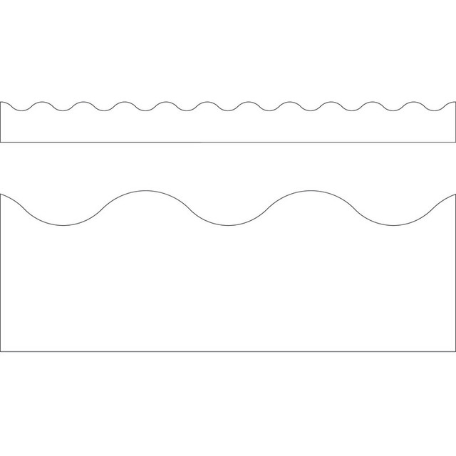 TREND ENTERPRISES INC. TREND White Terrific Trimmers®, 39 ft