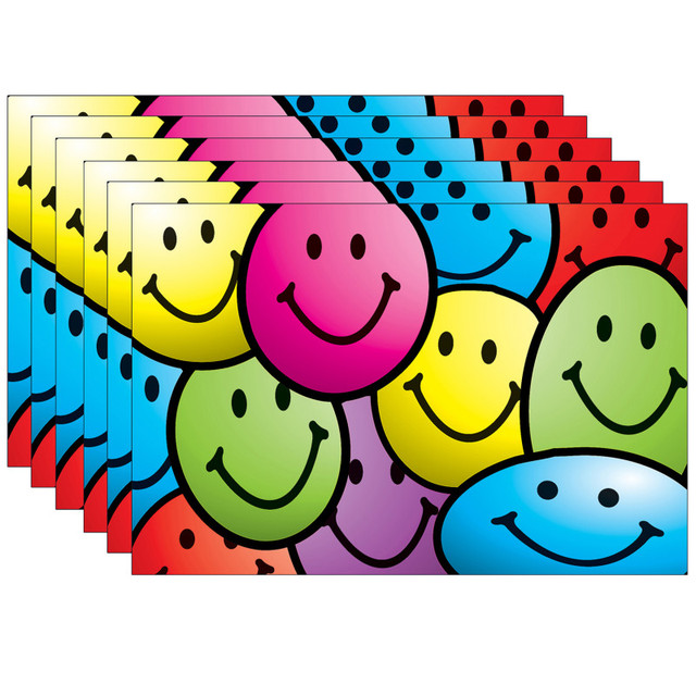 TEACHER CREATED RESOURCES Teacher Created Resources® Smiley Faces Postcards, 30 Per Pack, 6 Packs