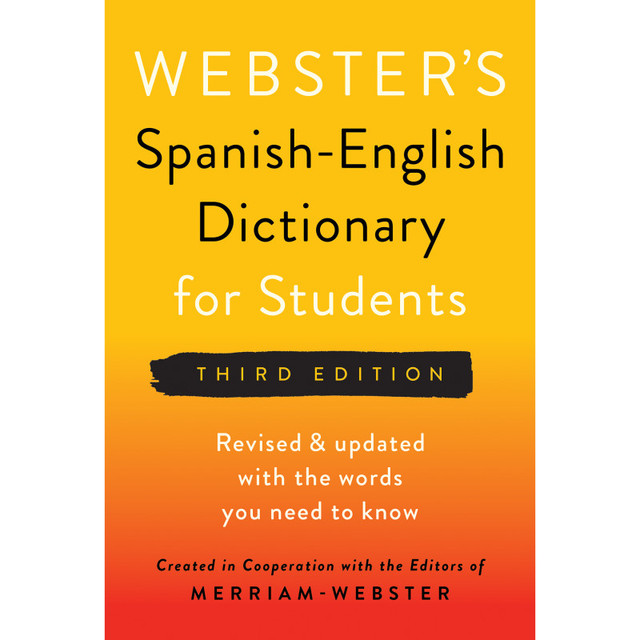 FEDERAL STREET PRESS Federal Street Press Webster's Spanish-English Dictionary for Students, Third Edition