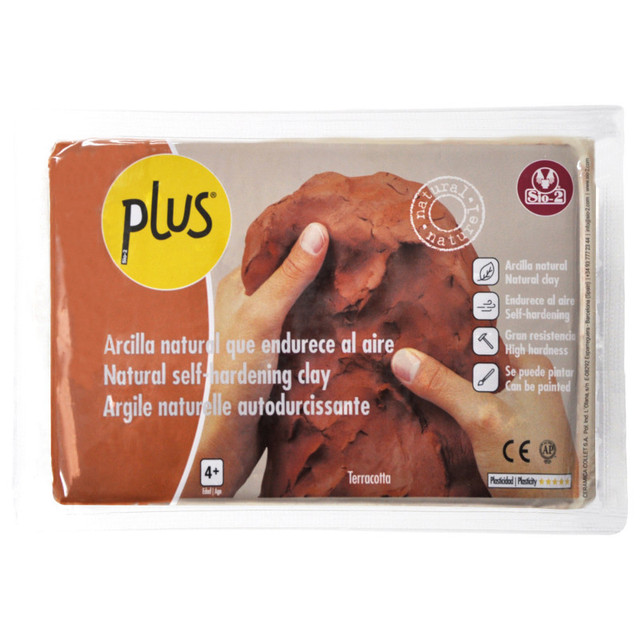 ACTIVA PRODUCTS ACTÍVA PLUS Clay Air Dry Clay, Terra Cotta, 2.2 lb (1 kg )