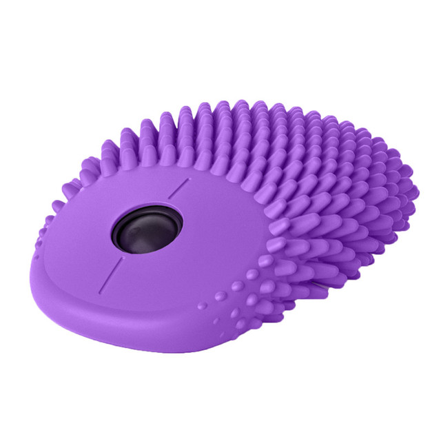HEDGEHOG TECHNOLOGY LLC Hedgehog Hoglet Fidget Computer Mouse, Grape