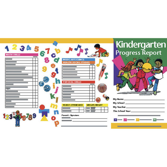 FLIPSIDE Hayes Publishing Kindergarten Progress Report, Pack of 10