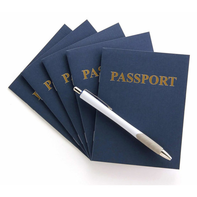 HYGLOSS PRODUCTS INC. Hygloss® My Passport Books, 12 Per Pack