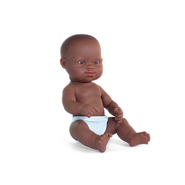 MINILAND EDUCATIONAL CORPORATION Miniland Baby Doll African Girl with Down Syndrome, 12-5/8"