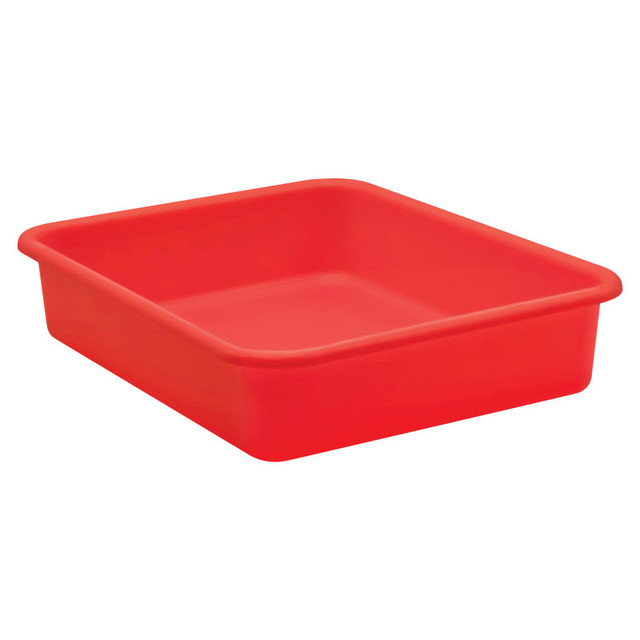 TEACHER CREATED RESOURCES Teacher Created Resources® Red Large Plastic Letter Tray