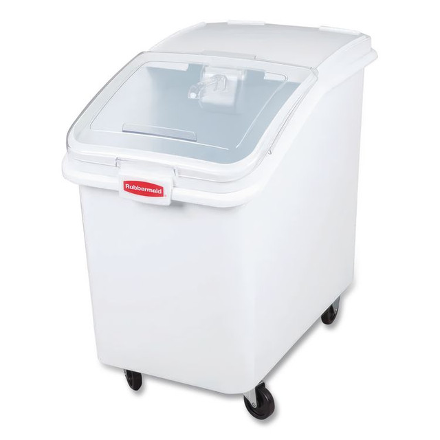 RUBBERMAID COMMERCIAL PROD. 3603-88 WHI ProSave Mobile Ingredient Bin, 30.86 gal, 18 x 29.75 x 28, White, Plastic