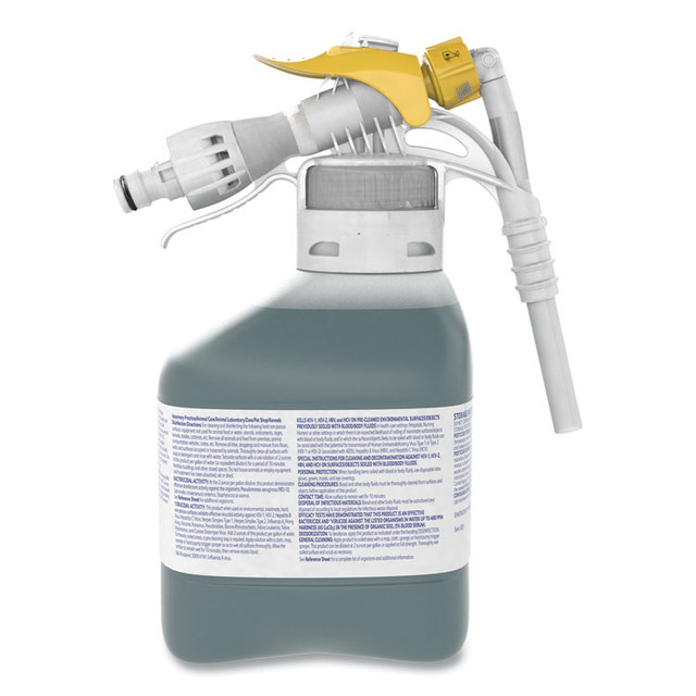 DIVERSEY 101105996 Crew Restroom Floor/Surface Non-Acid Disinfectant Cleaner, Fresh, 50.7 oz Bottle, 2/Carton