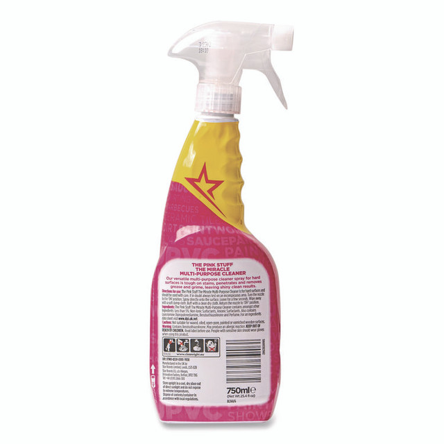 STAR BRANDS LIMITED The Pink Stuff 823788 Multipurpose Cleaner Degreaser, Fruity Scent, 25.4 oz Spray Bottle
