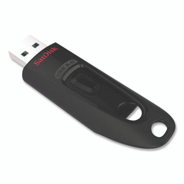 SANDISK CORPORATION SDCZ48256GA Ultra USB 3.0 Type A Flash Drive, 256 GB, Black